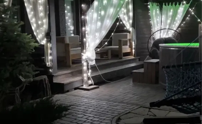 «Ніч Для 2х» будинок з спа-чаном, лазнею, басейном