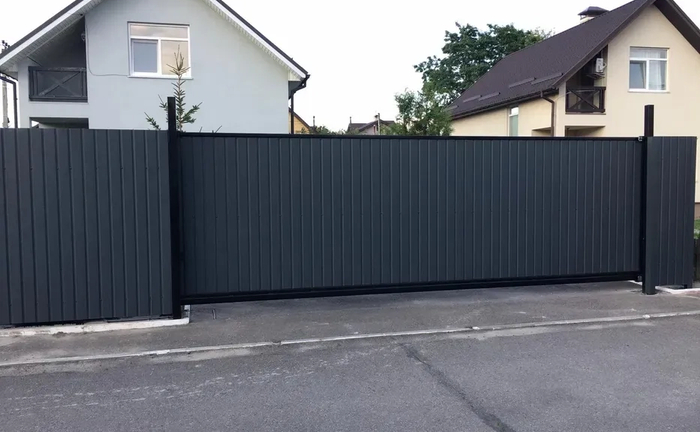 Відкатні ворота виготовлення та монтаж автоматика для воріт Відкатні ворота виготовлення та монтаж автоматика для воріт