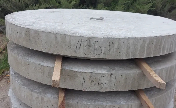 Залізобетонна кришка люка ЛЗБ-1/Доставка по Україні