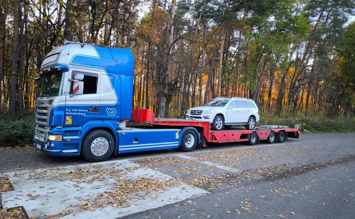 Послуги тралом, перевезення платформами до 30 т до 12м. Трал Тернопіль