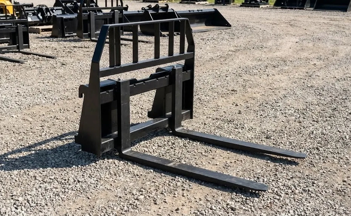 Палетні вила на міні-навантажувачі Палетні вила на міні-навантажувачі