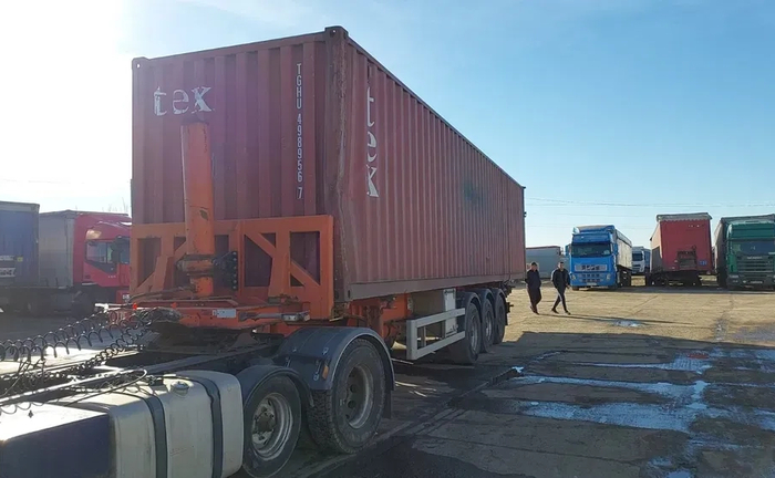 Контейнеровоз самоскид Контейнеровоз самоскид
