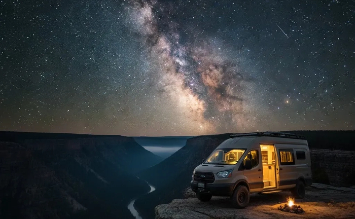 Зустрічайте світанки в горах під зорями у власному кемпері! Зустрічайте світанки в горах під зорями у власному кемпері!