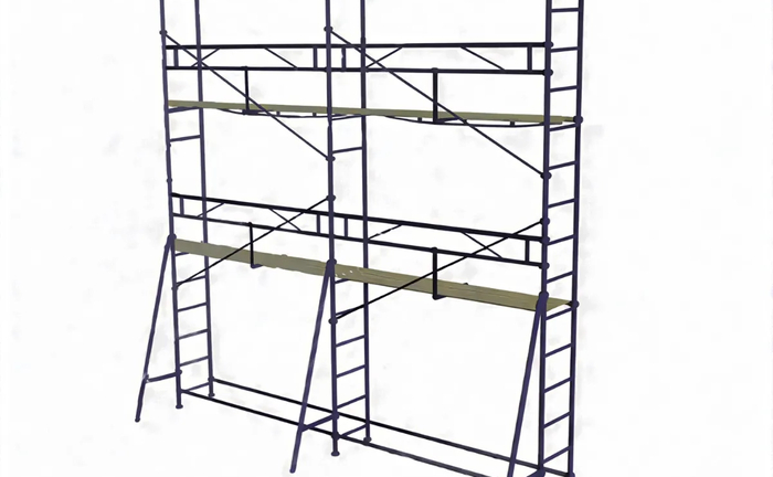 Будівельні ліси, клиново - хомутові