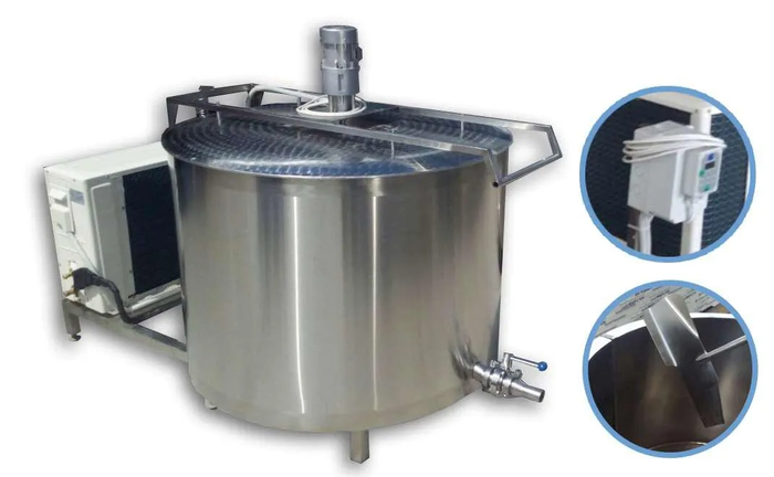 Охолоджувачі молока відкритого типу від вітчизняного виробника ТОВ Агро Фрост Охолоджувачі молока відкритого типу від вітчизняного виробника ТОВ Агро Фрост