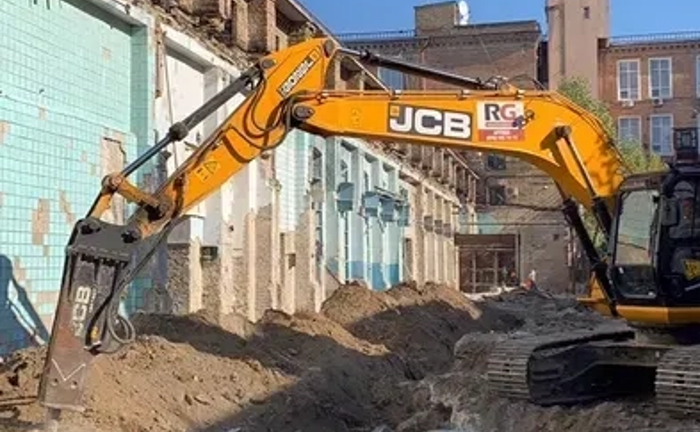 Послуги гідромолота на базі JCB Послуги гідромолота на базі JCB