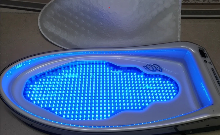 LED лампа човник для фототерапії