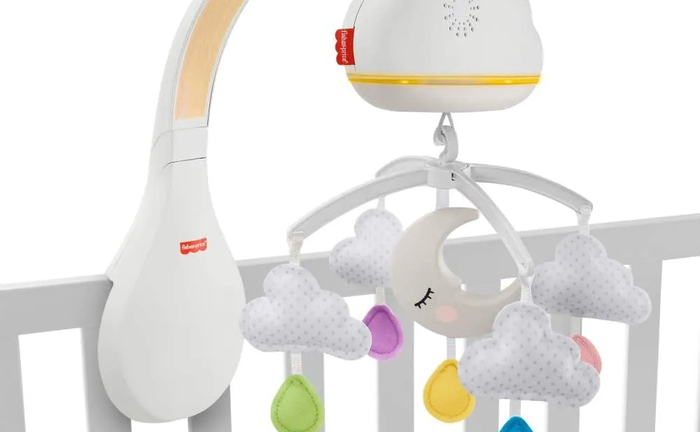 Мобайл Fisher-Price Заспокійливі хмарки з ефектами Мобайл Fisher-Price Заспокійливі хмарки з ефектами
