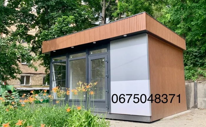 Готовий павільйон / кіоск / офіс — виготовлення та комплектування під ключ