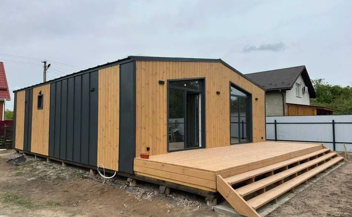 Виробник! Каркасний модульний будинок у стилі BARN HOUSE під ключ!