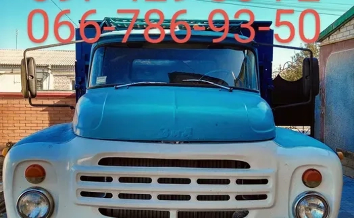 Перевезення сипучих та будівельних матеріалів: пісок, шлак, щебінь, перегній та інші матеріали.