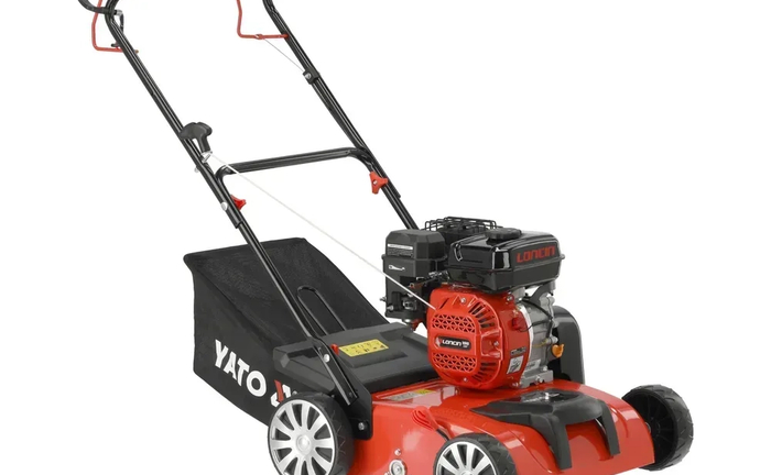 Бензиновий скарифікатор/аератор 2в1 38см об'єм 196см³ Бензиновий скарифікатор/аератор 2в1 38см об'єм 196см³