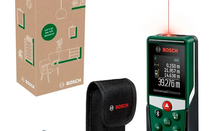 Лазерна рулетка Bosch UniversalDistance 50 (Далекомір 50м) Лазерна рулетка Bosch UniversalDistance 50 (Далекомір 50м)