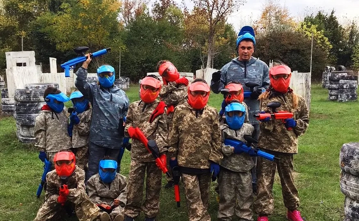 Пейнтбол для дітей від 8 років у Кривому Розі Пейнтбол для дітей від 8 років у Кривому Розі