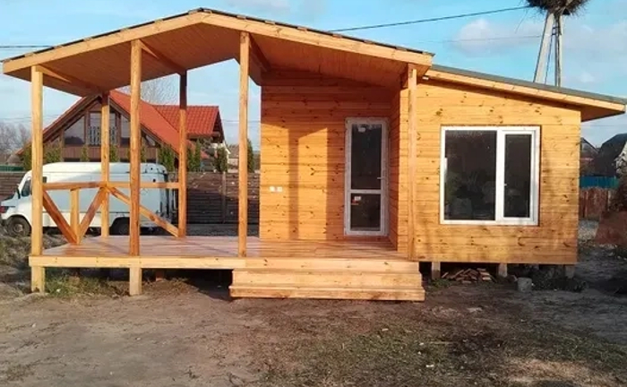 Каркасний будинок Модульний будинок Дачний будинок Дерев'яний будинок