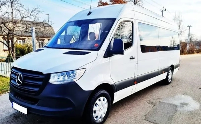 291 Мікроавтобус на весілля Mercedes Sprinter 12 місць білий трансфер