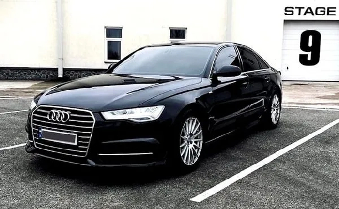 123 Авто на весілля AUDI A6 QUATTRO S Line чорна 123 Авто на весілля AUDI A6 QUATTRO S Line чорна