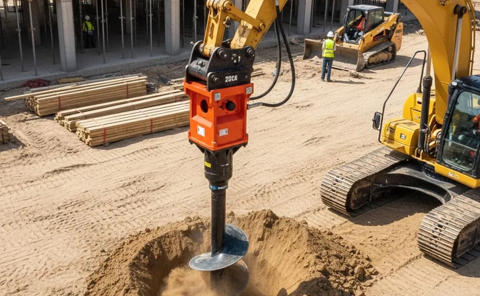 Гідробур для буріння грунтів до 12 м
