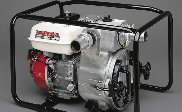 Мотопомпа Honda WT20XK з сталевою рамою