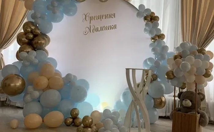 Фотозона на хрещення / Арка на рік Фотозона на хрещення / Арка на рік