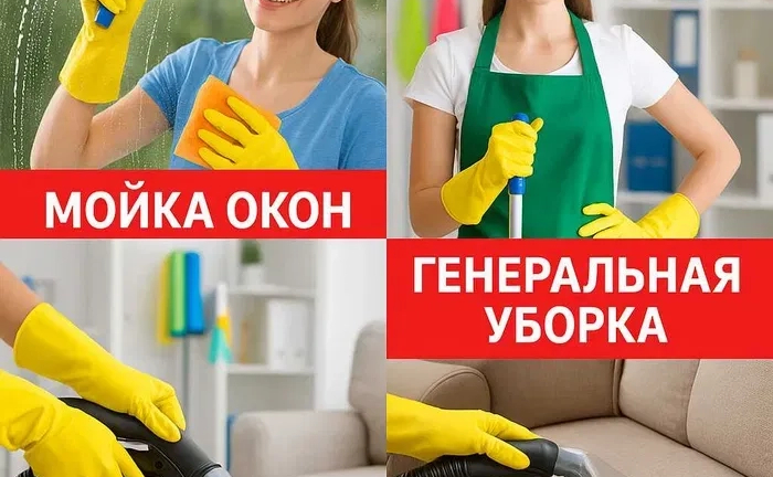 Мойка окон • Генеральная уборка • Химчистка мебели Мойка окон • Генеральная уборка • Химчистка мебели