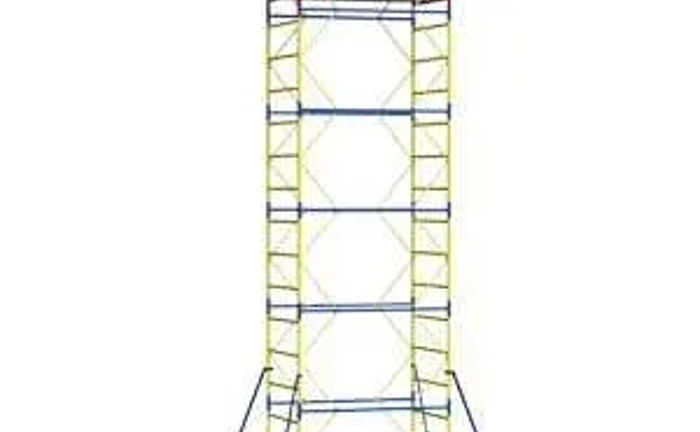 Вишка-тура (ліса на колесах) 2х1,2 м. Висотою 7,5 м.