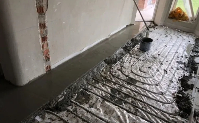 Стяжка підлоги бетонна/цементно піщана