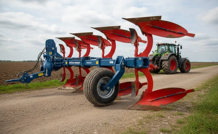 Потужний плуг Gregoire Besson. Потужний плуг Gregoire Besson.