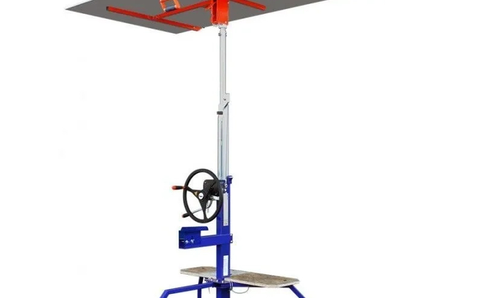 Телескопічний підйомник для гіпсокартону Телескопічний підйомник для гіпсокартону