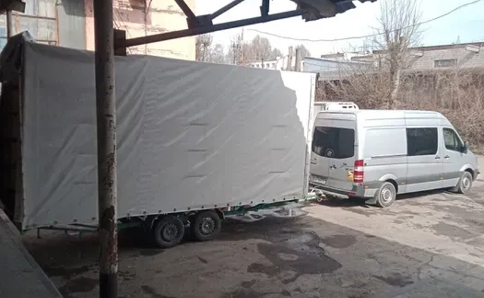 Тентованный прицеп 32 куба Тентованный прицеп 32 куба