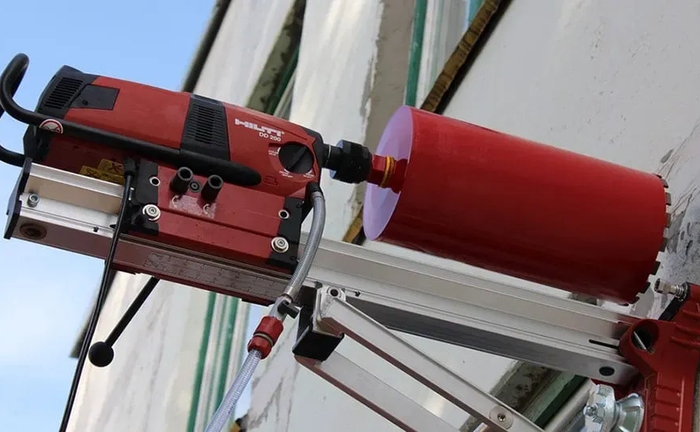 Свердління отворів. Алмазне свердління. Буріння.