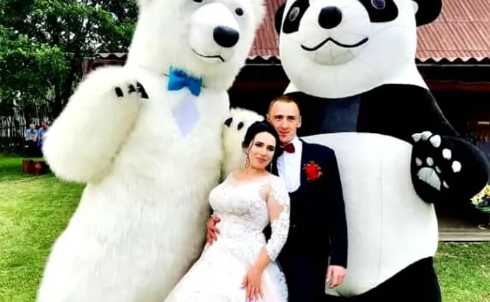 Білий ведмідь Кропивницький ростова лялька стриптиз аніматор панда .