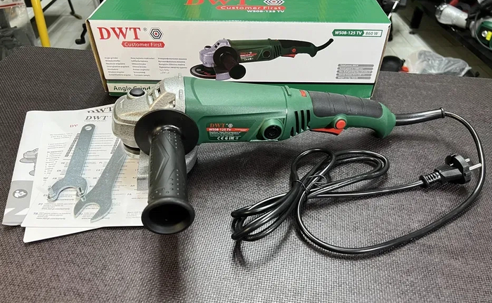Болгарка DWT WS08-125 TV Болгарка DWT WS08-125 TV