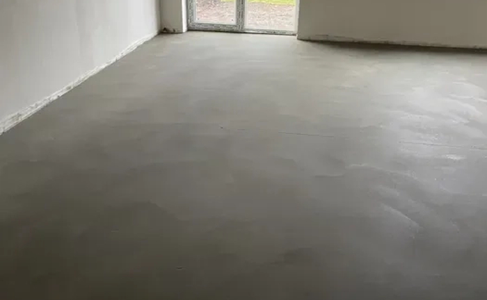 Машинна стяжка підлоги та штукатурка стін