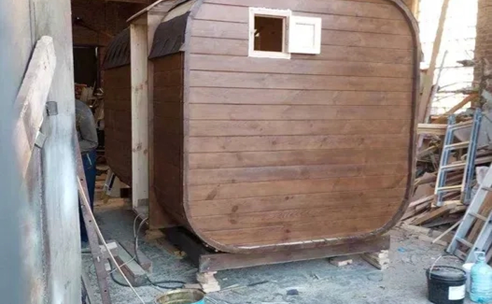 Виготовляємо каркасні бані: бочка, кватро та інші.