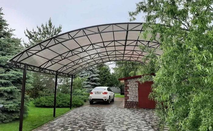 Навіси з полікарбонату, профнастилу, козирки, навіс для авто Навіси з полікарбонату, профнастилу, козирки, навіс для авто