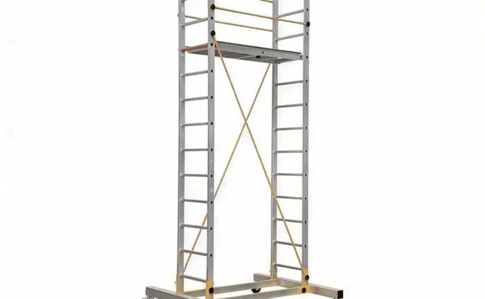 Вишка-тура на колесах широка 6м Вишка-тура на колесах широка 6м