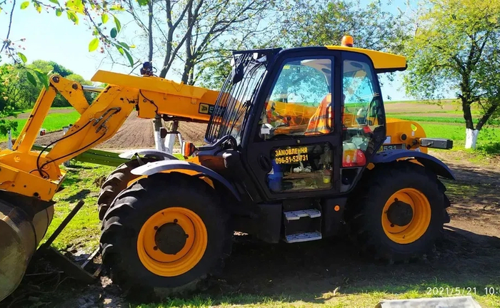 Телескопічного навантажувача погрузчика JCB маніту Телескопічного навантажувача погрузчика JCB маніту
