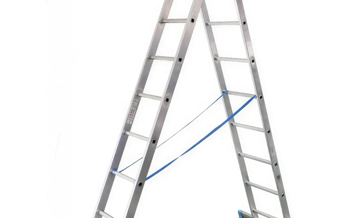 Двосекційна універсальна драбина