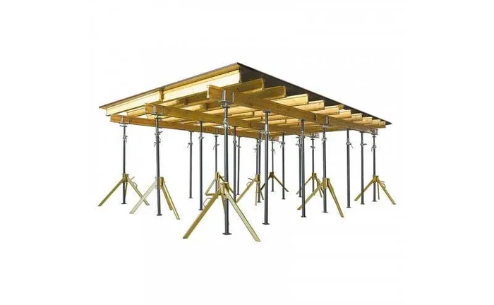 Горизонтальної опалубки 120 грн/м² (Стійка, балка, корона, тринога, фанера)