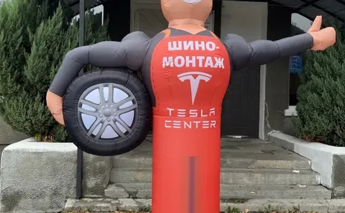 Рукомах, рухлива реклама , надувна повітряна фігура , виготовляємо