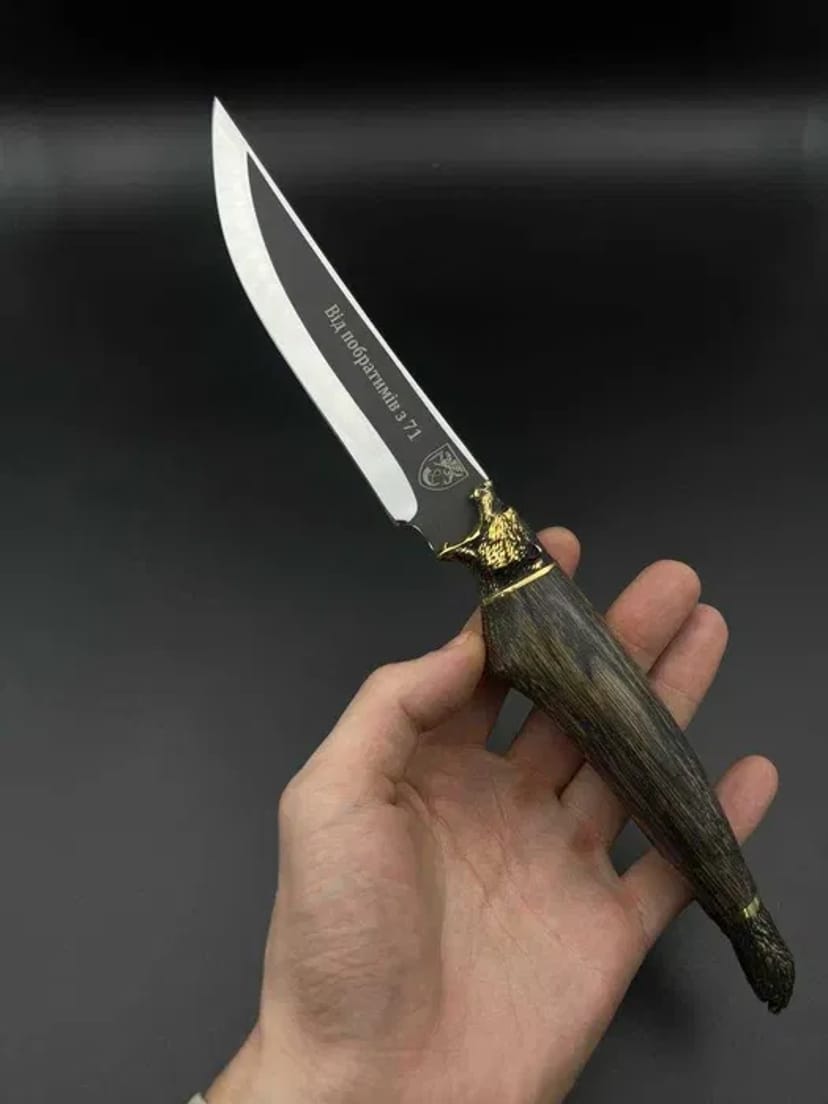 Лазерне гравіювання на ножах та інших виробах 🔪 Твій напис — твій стиль!