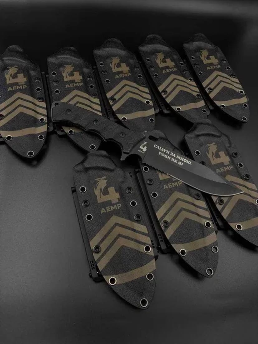 Лазерне гравіювання на ножах та інших виробах 🔪 Твій напис — твій стиль!