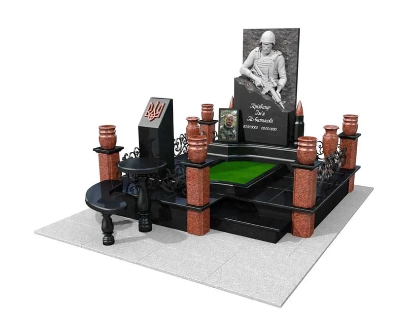 Вироби з граніту, пам'ятники, встановлення, доставка