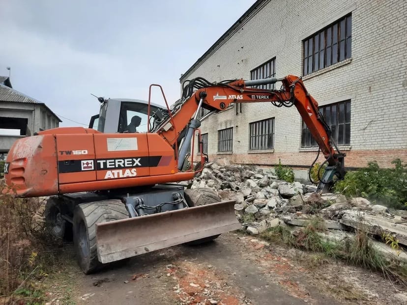 Послуги Екскаватора -гідромолота Atlas-Terex.Копаємо котлоани, септики