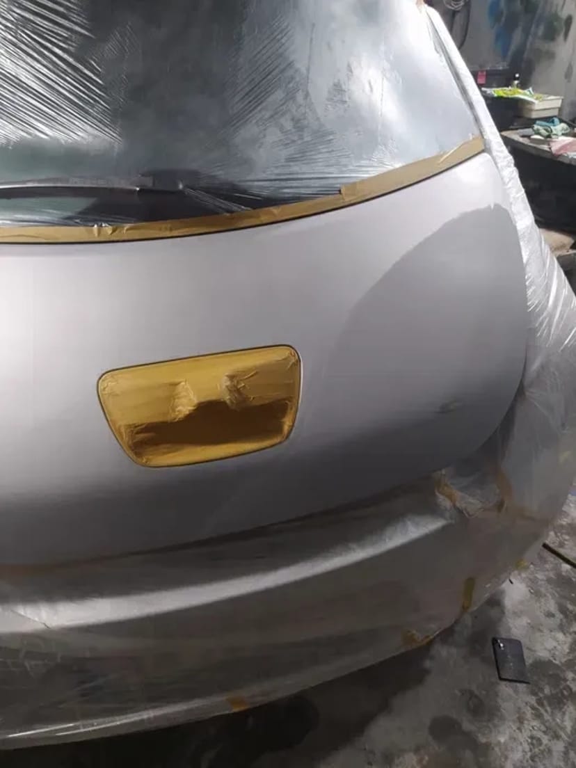 Автофарбування пайка бамперів з пластику, пластмаси.