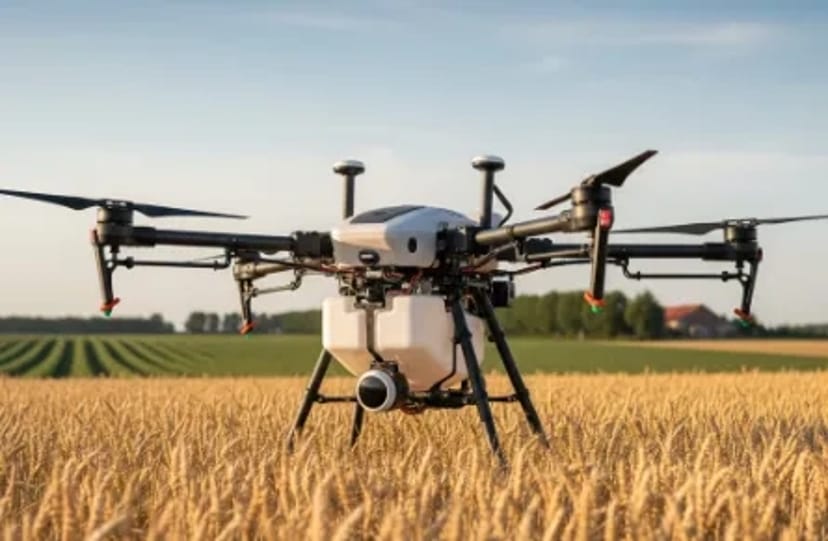Агродрон DJI Agras : ефективне обприскування