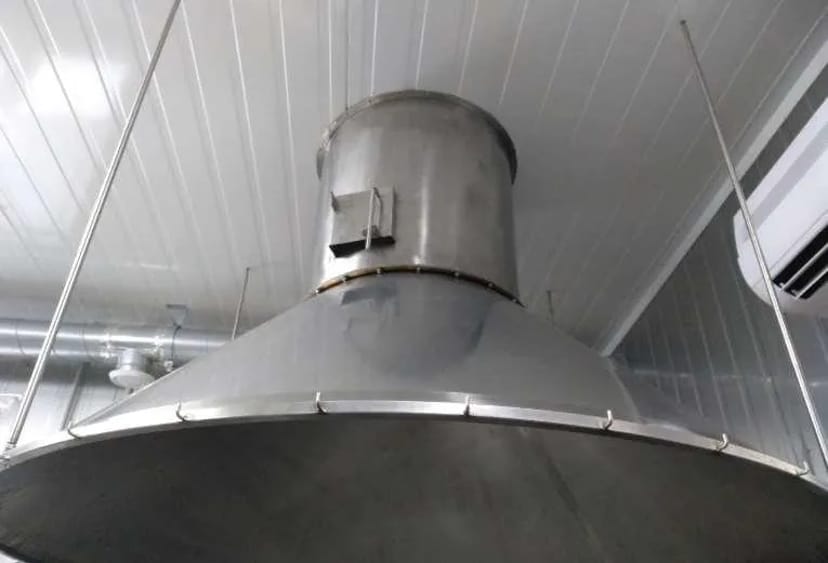 Комплект обладнання для виробництва сиру Брюност на базі витяжного вентилятора