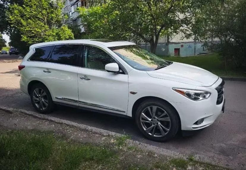 405 Позашляховик на весілля Infiniti GX60 біла