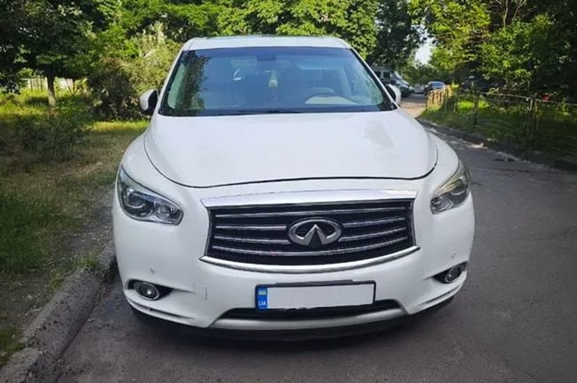 405 Позашляховик на весілля Infiniti GX60 біла